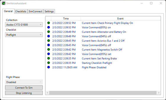 SimVoiceAssistant screenshot 1