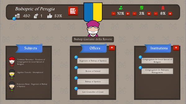Just Power: The Papal States screenshot 7