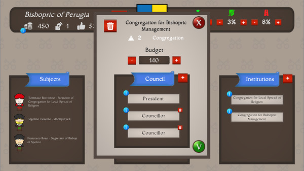 Just Power: The Papal States screenshot 9