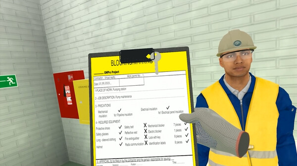 Lockout Tagout (LOTO) VR Training screenshot 3