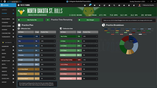 Draft Day Sports: College Basketball 2022 screenshot 9
