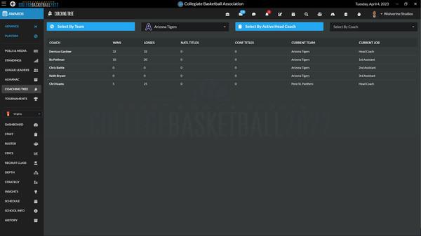 Draft Day Sports: College Basketball 2022 screenshot 12