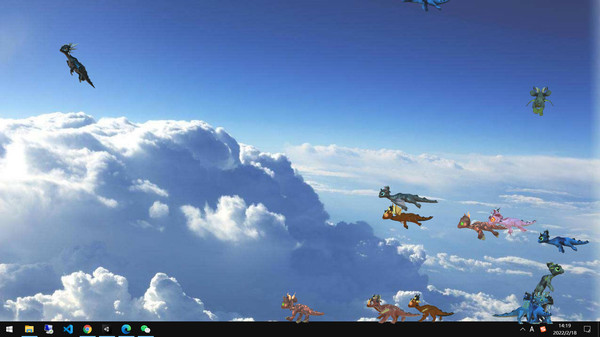 Dragons On Desktop screenshot 5