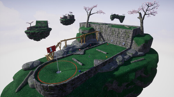 Golfing in Aether screenshot 2