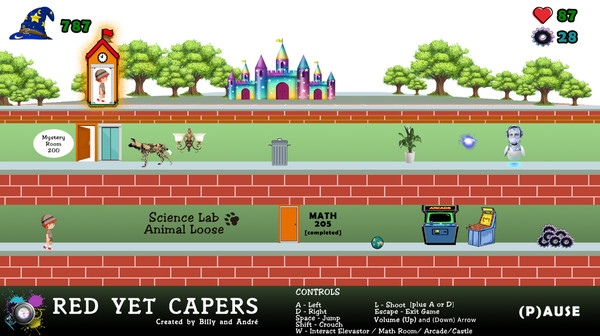 Red Yet Capers: Math vs Mayhem screenshot 1