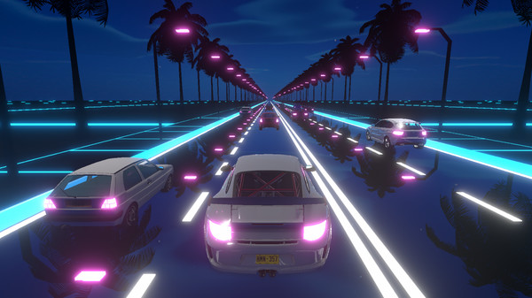 Neon Racer screenshot 2