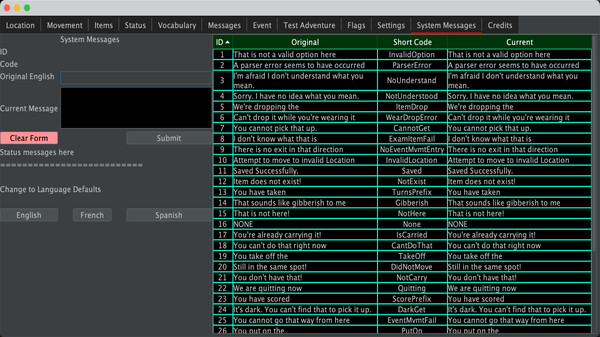 Interactive Fiction and Adventure Creator (IFAC) screenshot 5