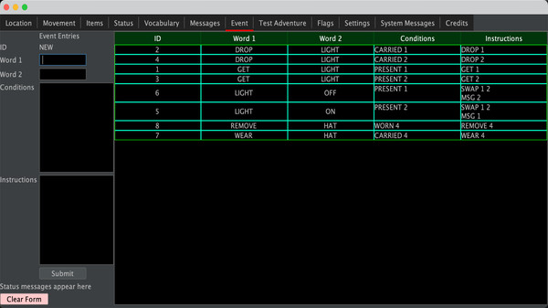 Interactive Fiction and Adventure Creator (IFAC) screenshot 3