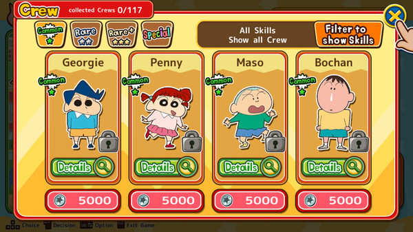 CRAYON SHINCHAN The Storm Called! FLAMING KASUKABE RUNNER!! screenshot 2