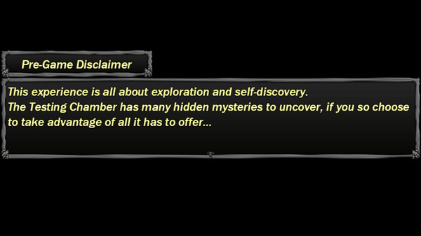 The Testing Chamber screenshot 1