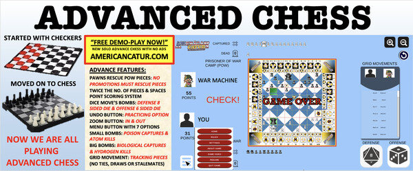 Advanced Chess/Traditional screenshot 1