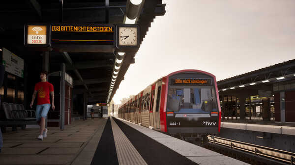 SubwaySim Hamburg screenshot 1