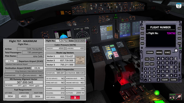 Flight 737 - MAXIMUM screenshot 4