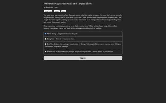 Freshman Magic: Spellbooks and Tangled Sheets screenshot 5