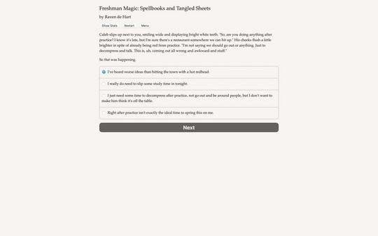Freshman Magic: Spellbooks and Tangled Sheets screenshot 4