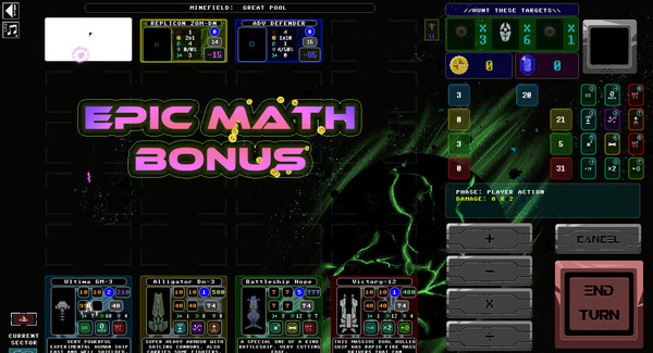STAR MATH: Interstellar Rogue 2 screenshot 8
