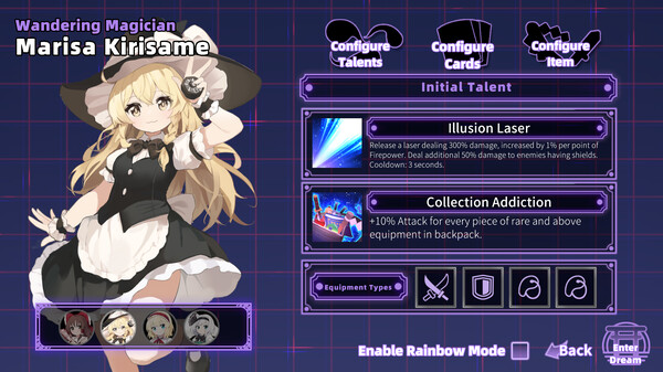 Touhou: Dreamland of Infinity screenshot 7