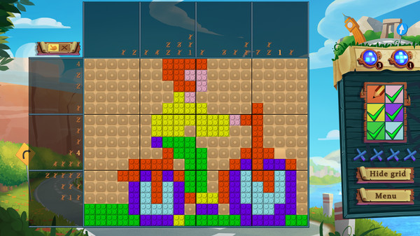 Adventure Mosaics. Moto-Trip screenshot 6
