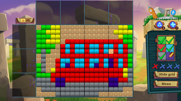 Adventure Mosaics. Moto-Trip screenshot 1