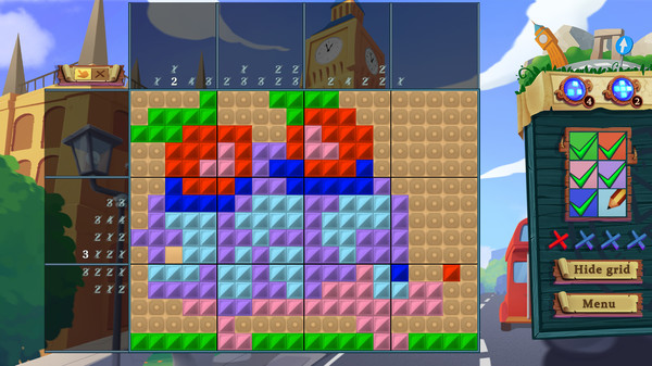 Adventure Mosaics. Moto-Trip screenshot 4
