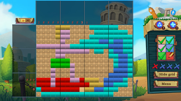 Adventure Mosaics. Moto-Trip screenshot 2