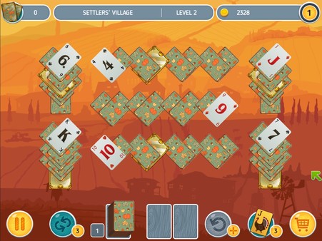 Solitaire Match 2 Cards. Thanksgiving Day screenshot 2