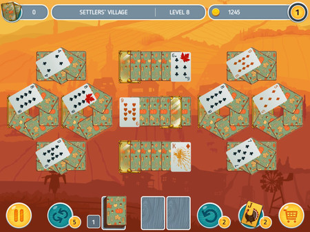 Solitaire Match 2 Cards. Thanksgiving Day screenshot 3