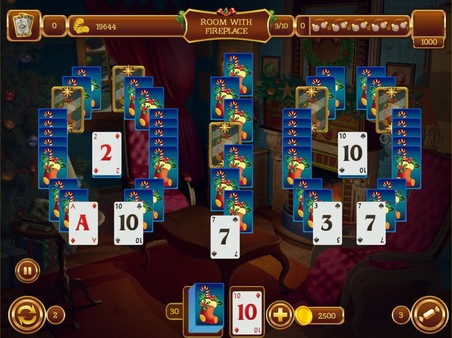 Solitaire Game Christmas screenshot 3