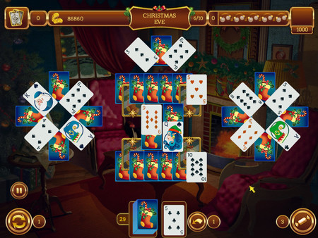 Solitaire Game Christmas screenshot 4