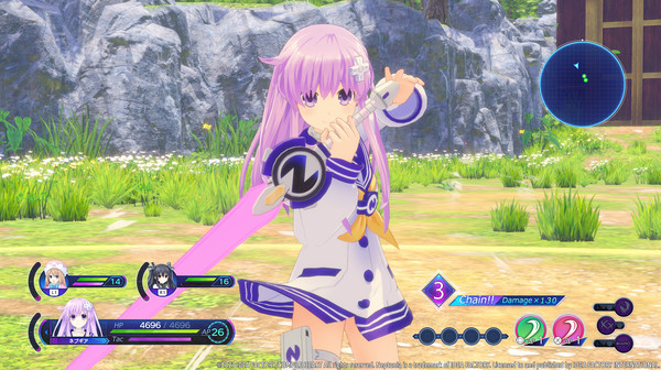 Neptunia: Sisters VS Sisters screenshot 1