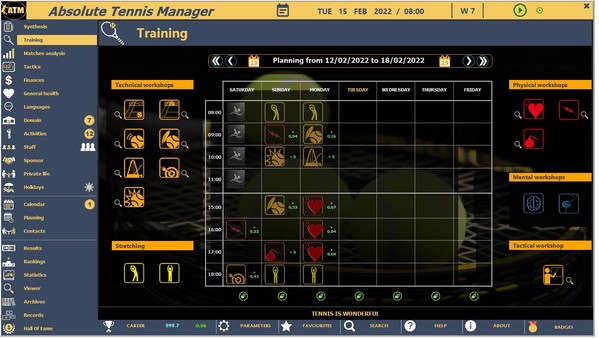 Absolute Tennis Manager screenshot 11