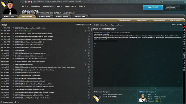 Franchise Hockey Manager 9 screenshot 12