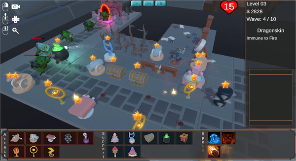 Tiles and Towers TD screenshot 1