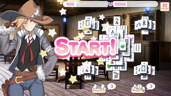 Otoko Cross: Pretty Boys Mahjong Solitaire screenshot 8