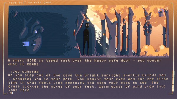 I doesn't exist - a modern text adventure screenshot 2