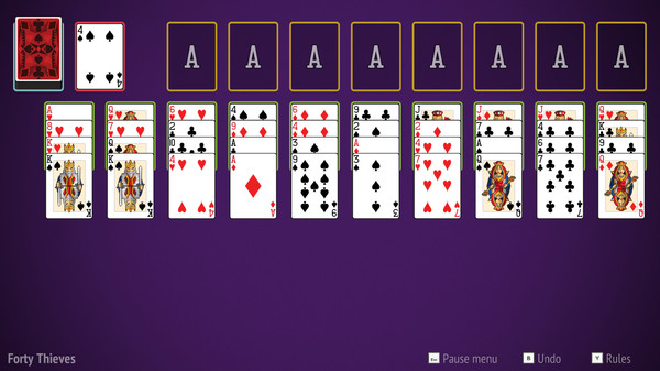 Forty Thieves Solitaire Collection screenshot 2