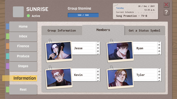 K-Pop & Rock Band Manager screenshot 4