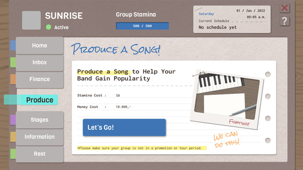 K-Pop & Rock Band Manager screenshot 3