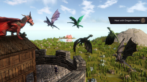 On the Dragon Wings - Birth of a Hero screenshot 2