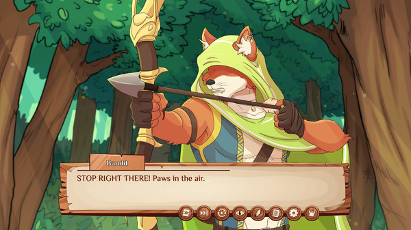 Burrow of the Fallen Bear: A Gay Furry Visual Novel screenshot 10