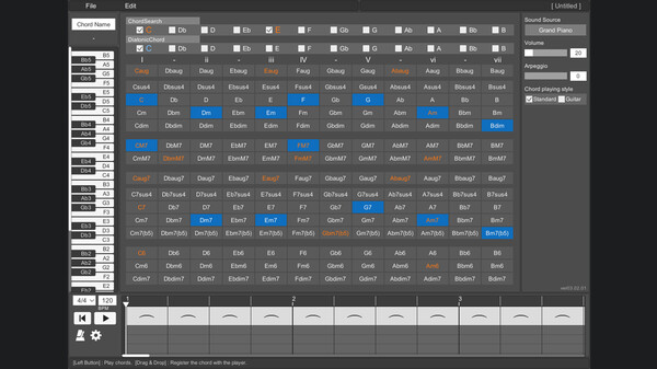 OZ Chord Player screenshot 2