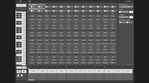 OZ Chord Player screenshot 1