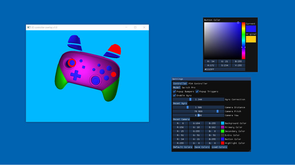 3D Controller Overlay screenshot 6
