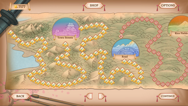 Samurai Solitaire. Threads of Fate screenshot 6