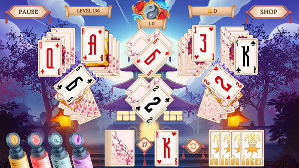 Samurai Solitaire. Threads of Fate screenshot 3