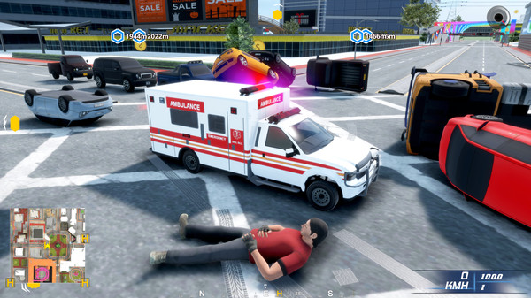 Ambulance Emergency Simulation screenshot 2