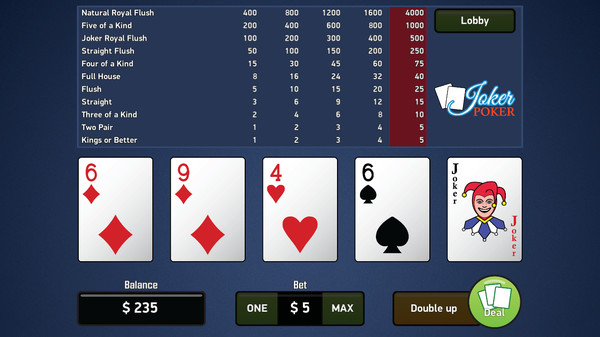 Joker Poker - Video Poker screenshot 1