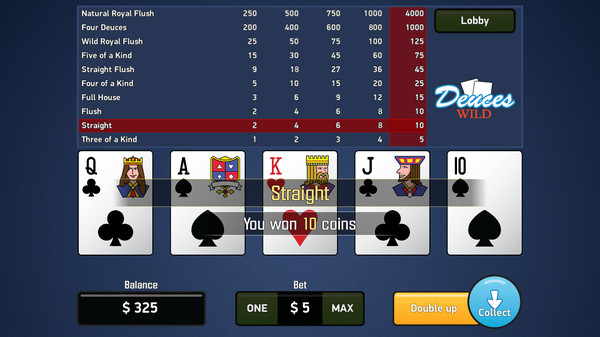 Deuces Wild - Video Poker screenshot 5