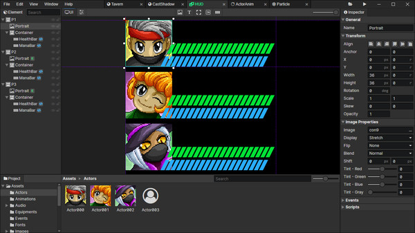 Yami RPG Editor screenshot 3