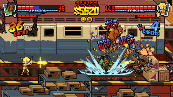 Double Dragon Gaiden: Rise Of The Dragons screenshot 2